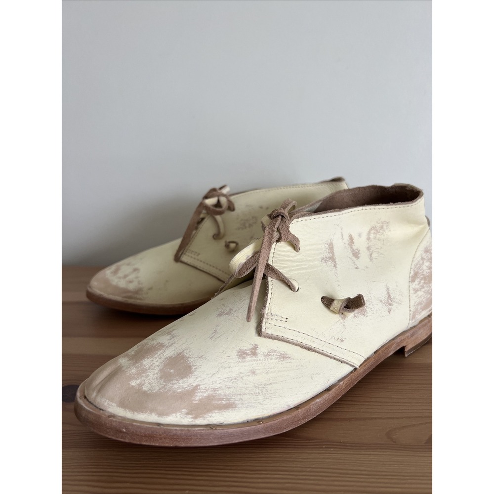 Beek Bunting Bootie Leather Chukka Boot in Sanded Leather Size 7 1/2 $375 Fall